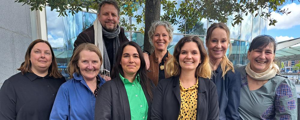 Photo of the Helpdesk staff